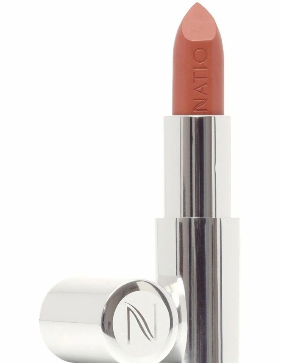 * Natio Good Quality Naturally Nude Lip Colours Lipstick Chai Lips