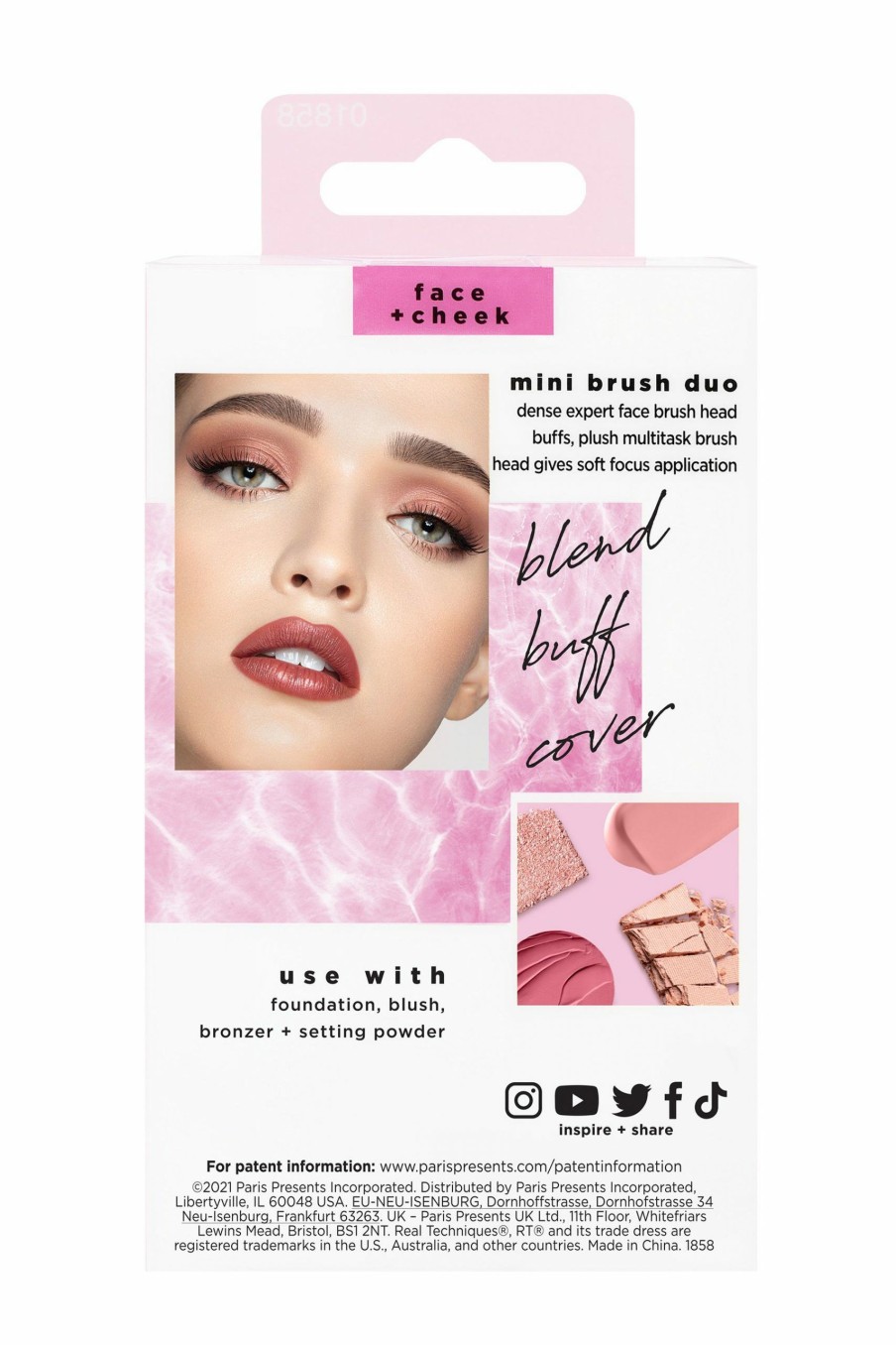 * Real Techniques Mini Brush Duo Free Delivery Duo