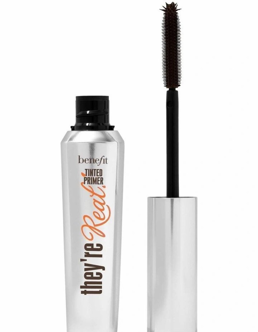 * Benefit Online They'Re Real! Tinted Primer Mascara Mink Brown Face