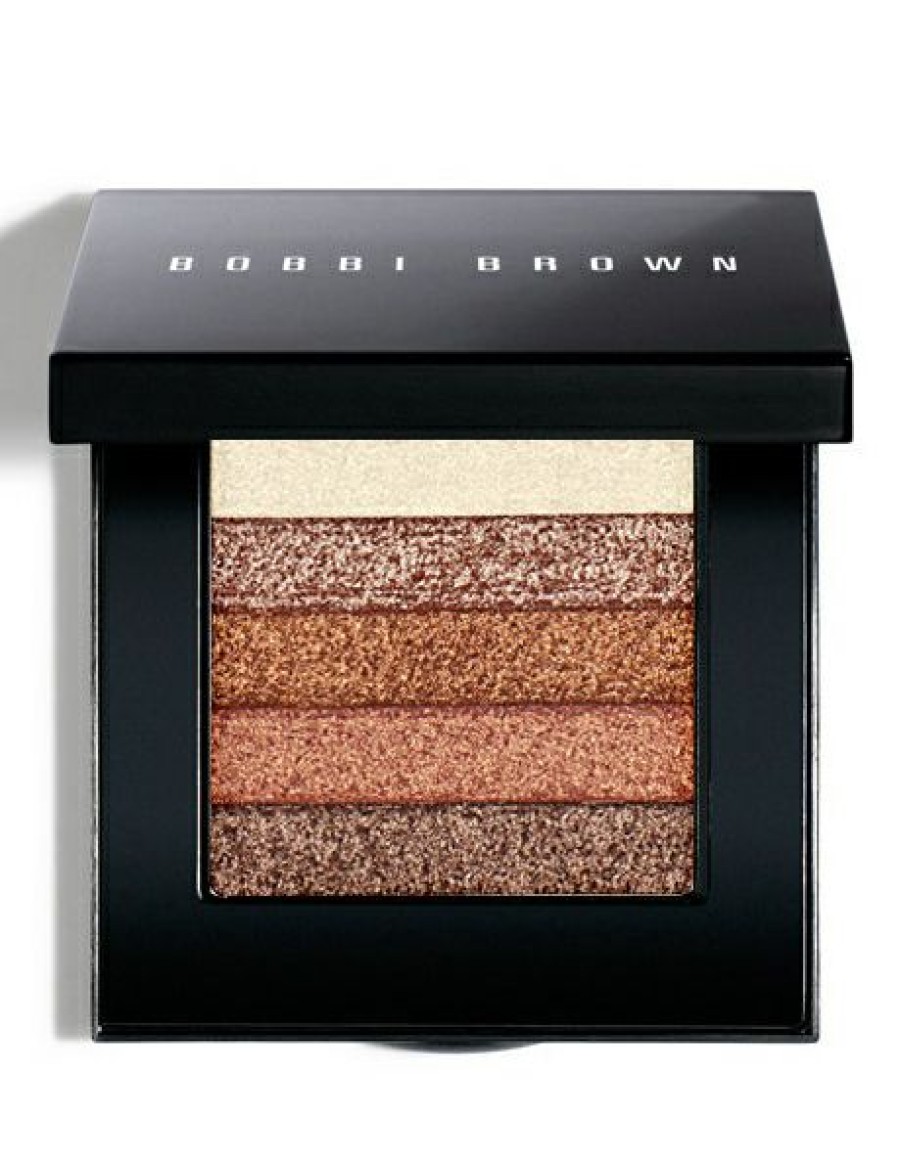 * Bobbi Brown Large Choice Shimmer Brick Compact Bronze Face