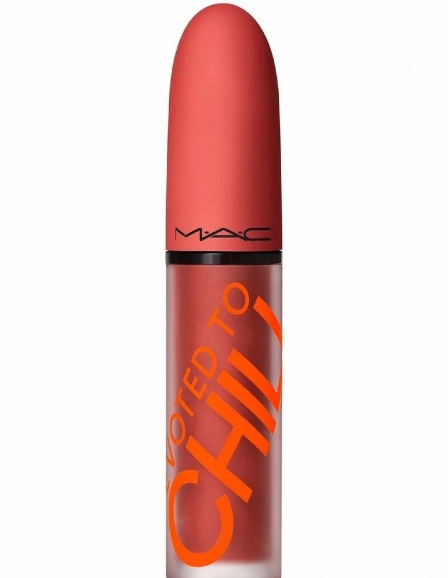 * M.A.C Clearance Powder Kiss Liquid Lipcolour Devoted To Chili Lips