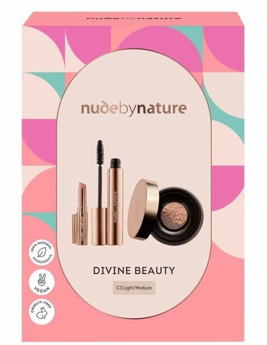 * Nude By Nature Special Style Divine Beauty Gift Set C3 Light/Medium Face