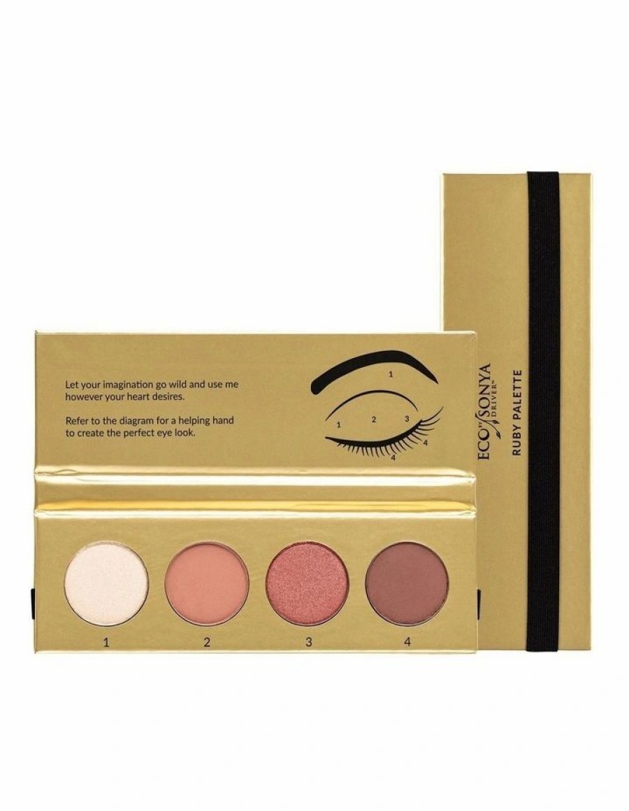 * Eco Tan Top Selling Ruby Eye Shadow Palette Multi Eyes